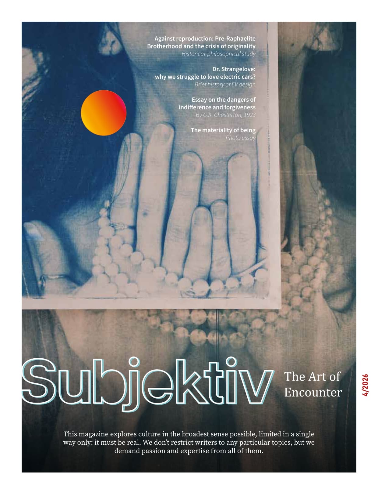 Subjektiv Magazine Issue 1 cover